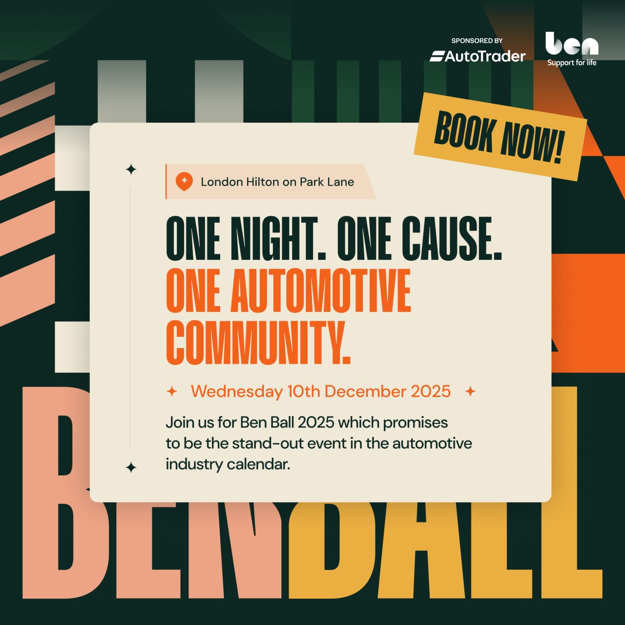 Ben Automotive Industry Charity ad