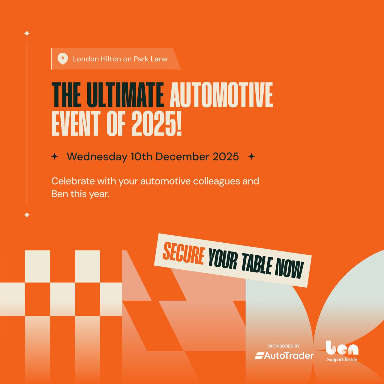 Ben Automotive Industry Charity ad