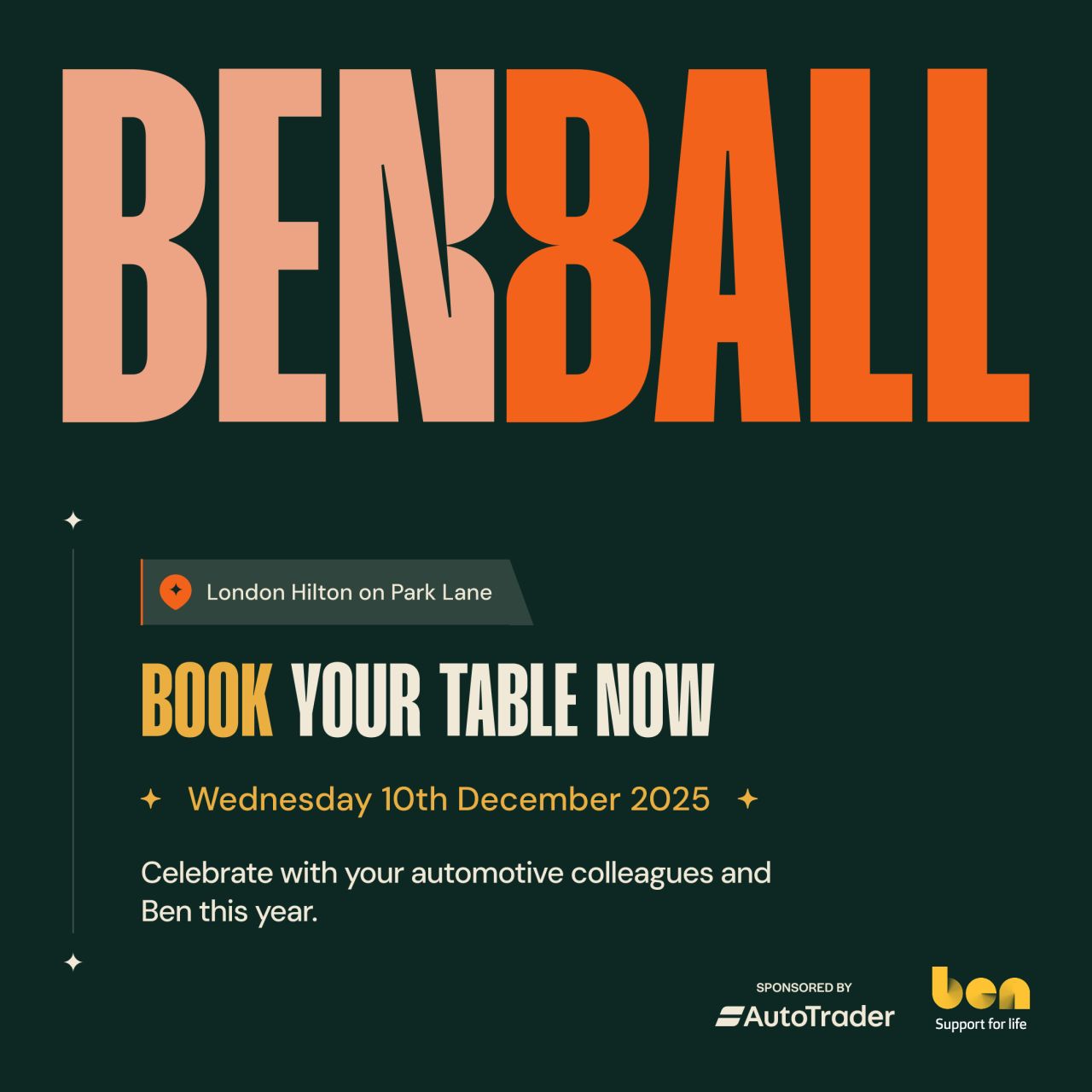 Ben Automotive Industry Charity ad