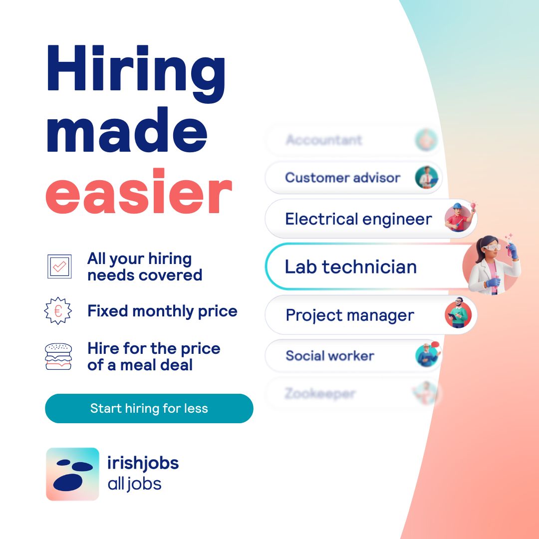 IrishJobs ad
