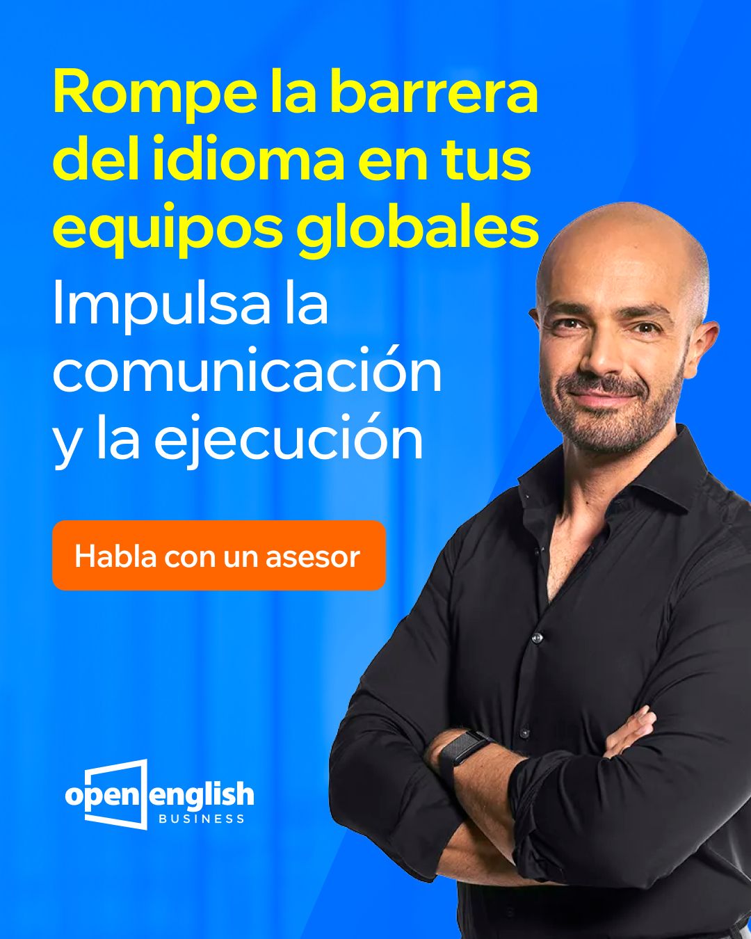 Open English ad
