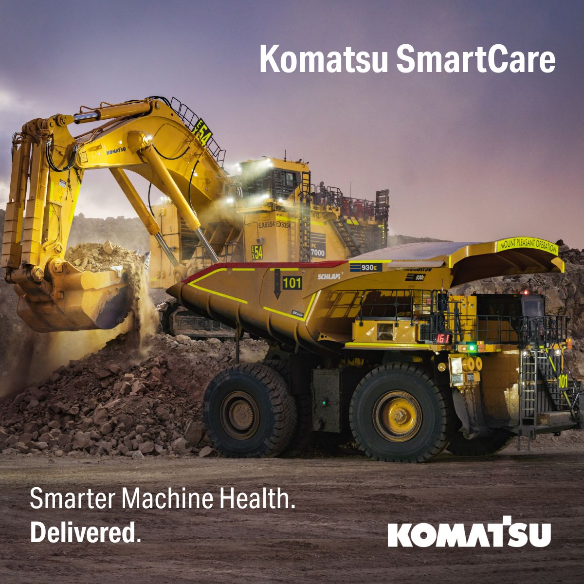 Komatsu Australia ad