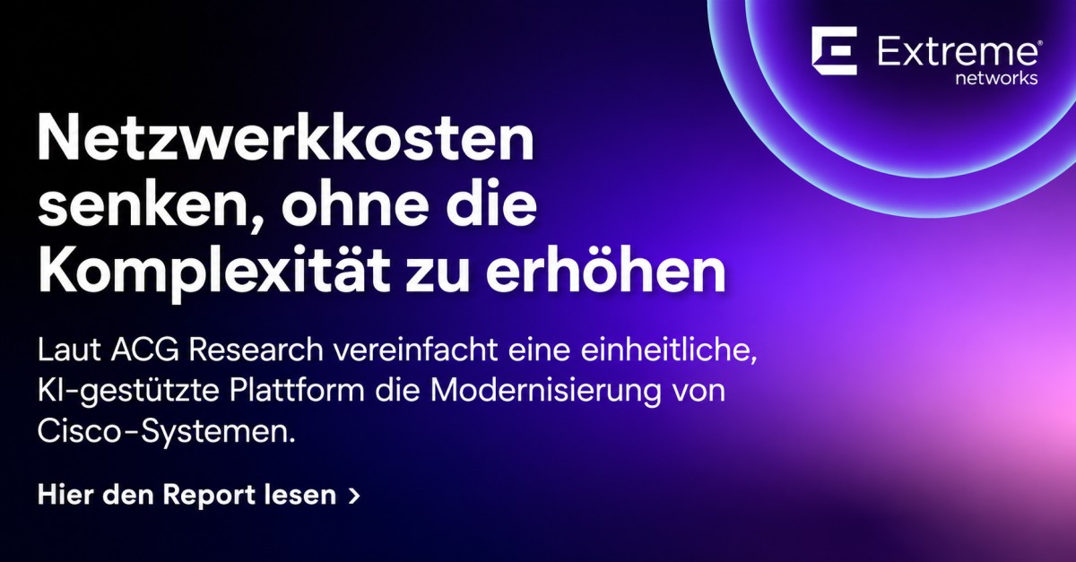 Extreme Networks ad