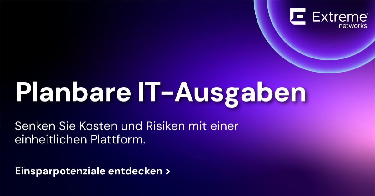 Extreme Networks ad