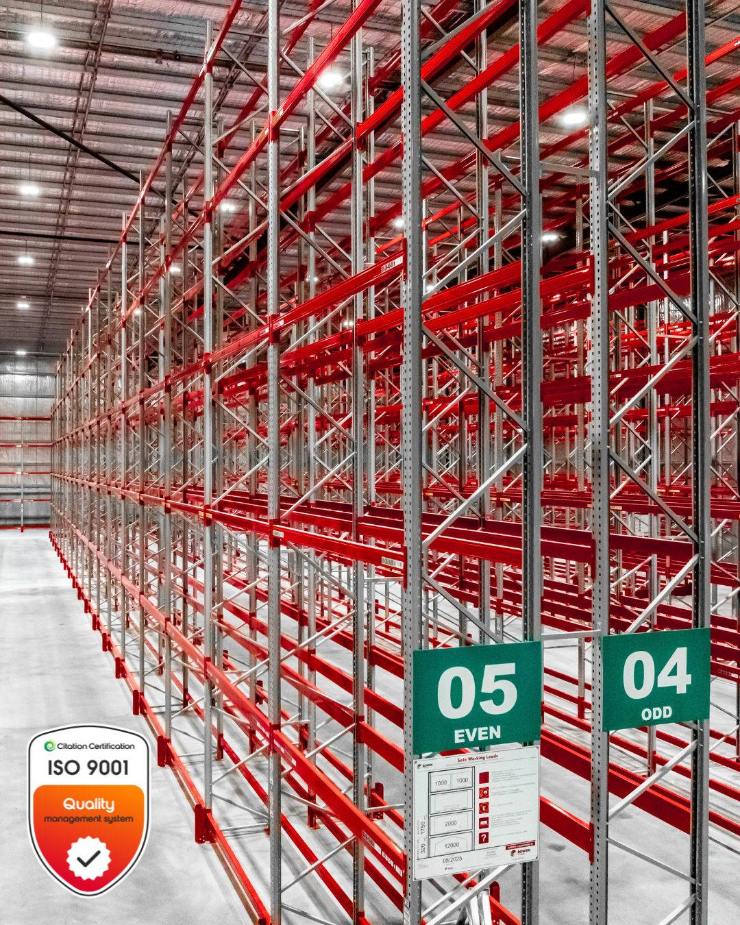 Bowen | Industrial Warehouse Storage ad