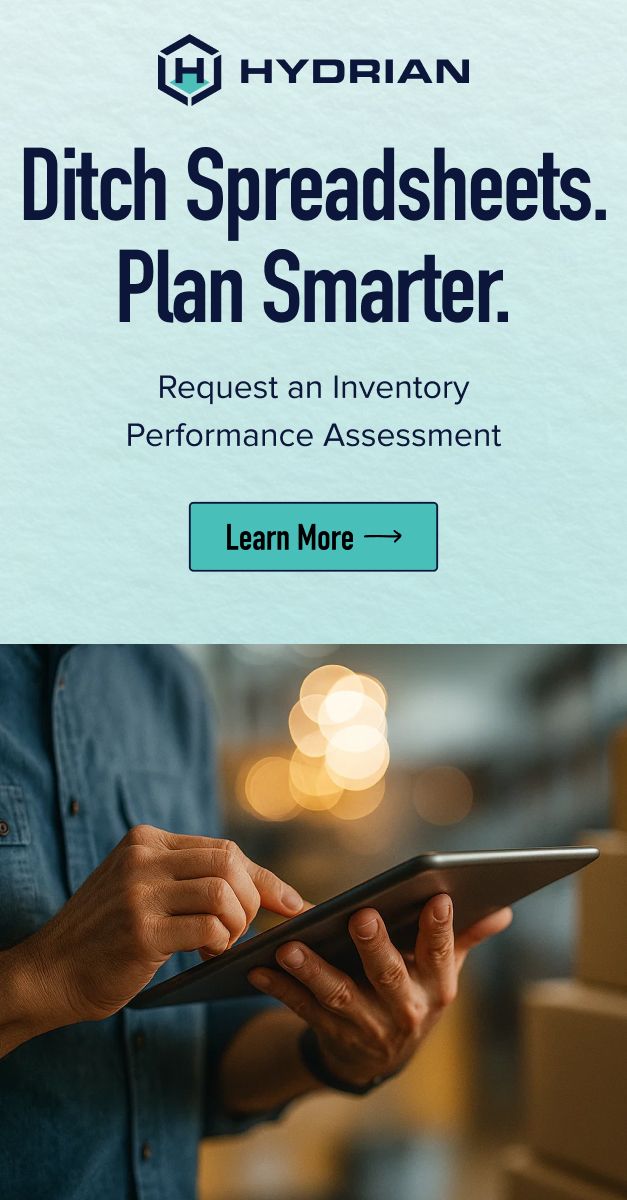 Hydrian Inventory Optimization ad