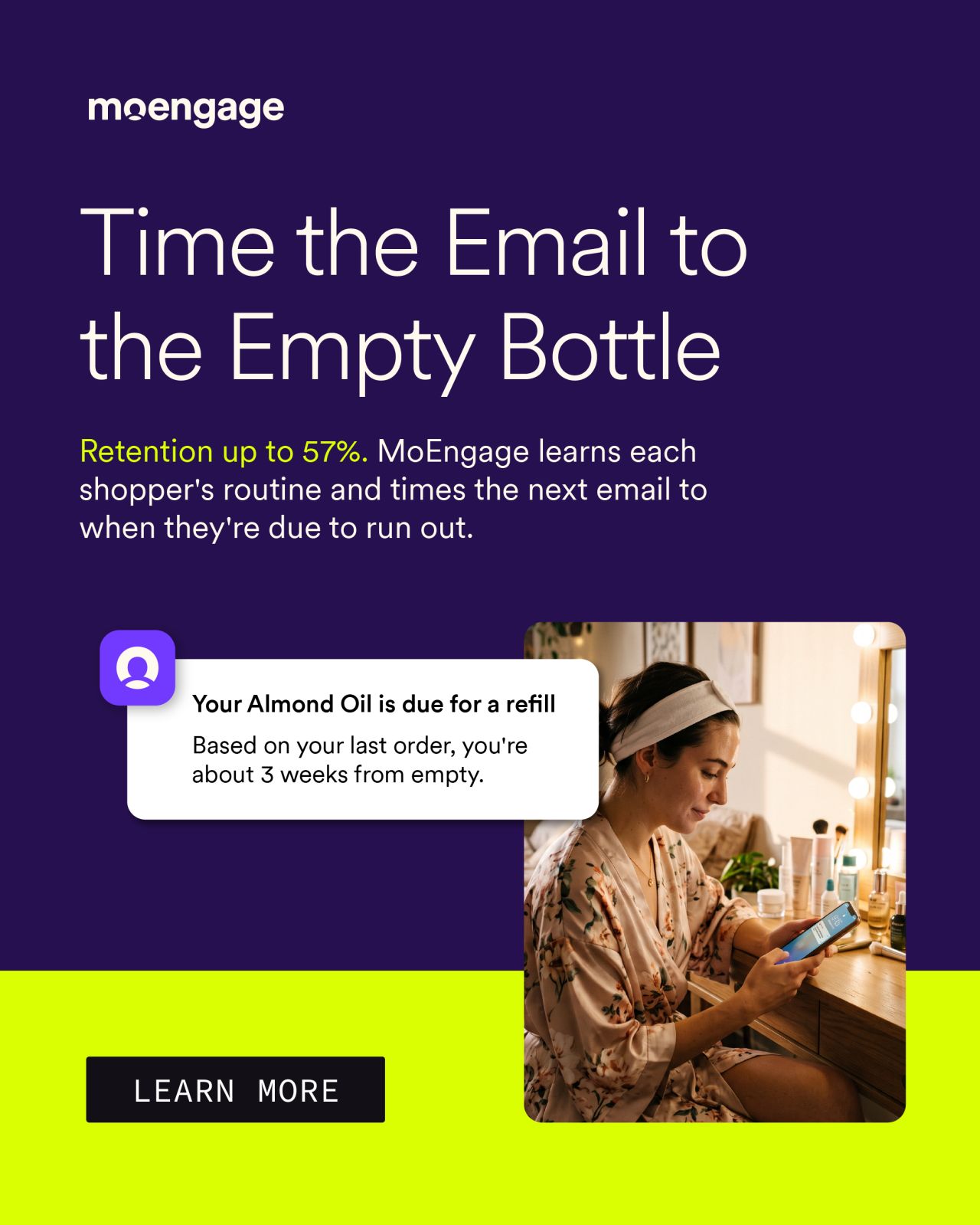 MoEngage ad