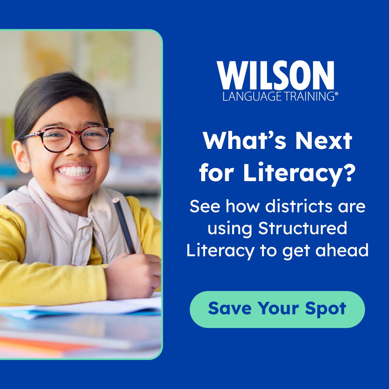 Wilson Language Training ad