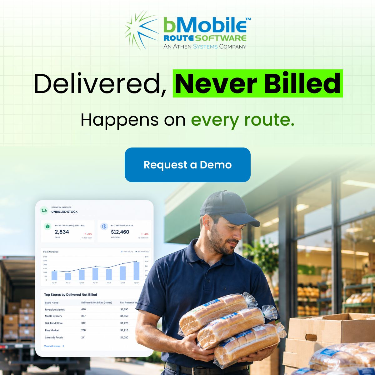 bMobile Route Software ad