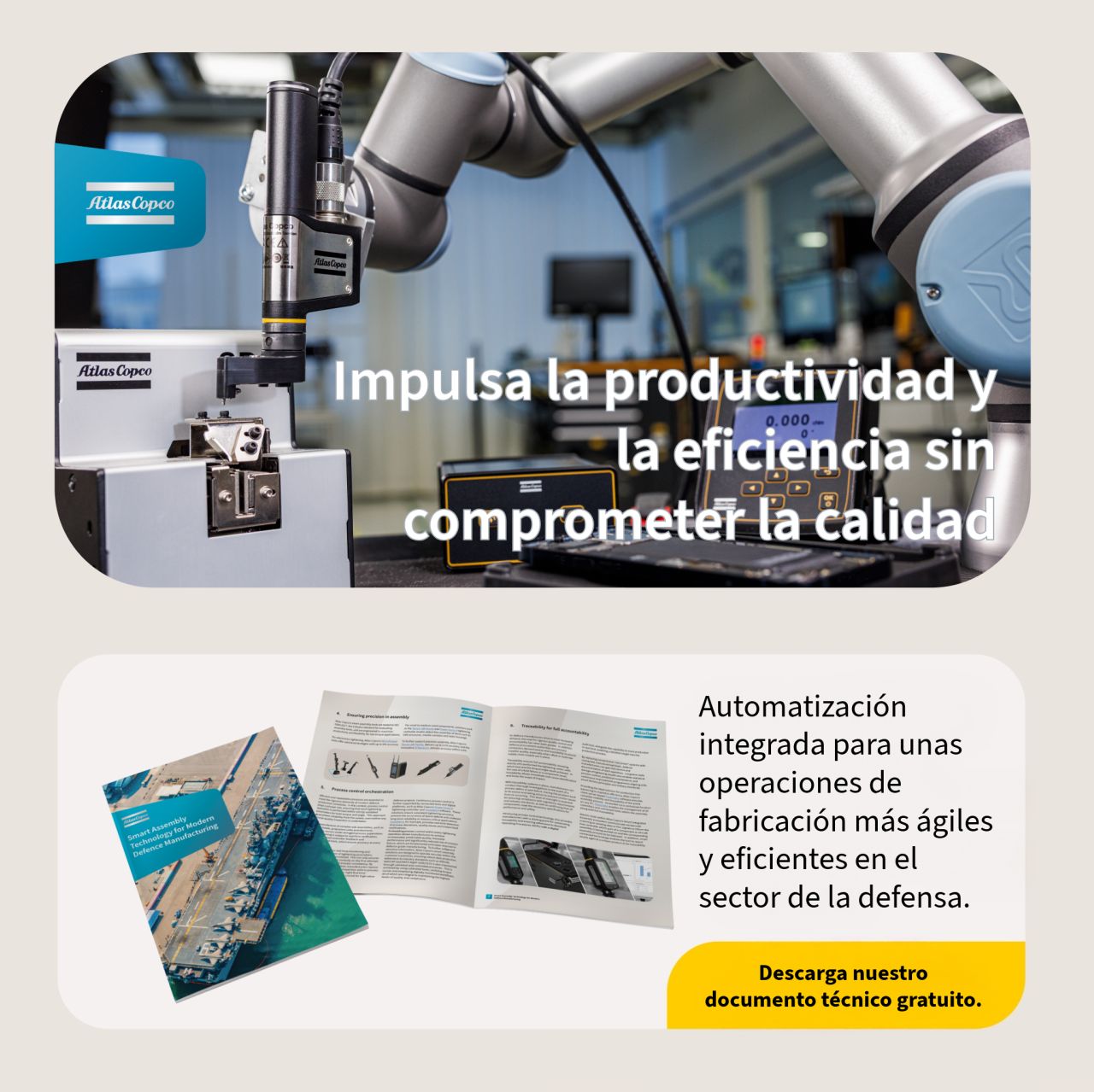 Atlas Copco ad