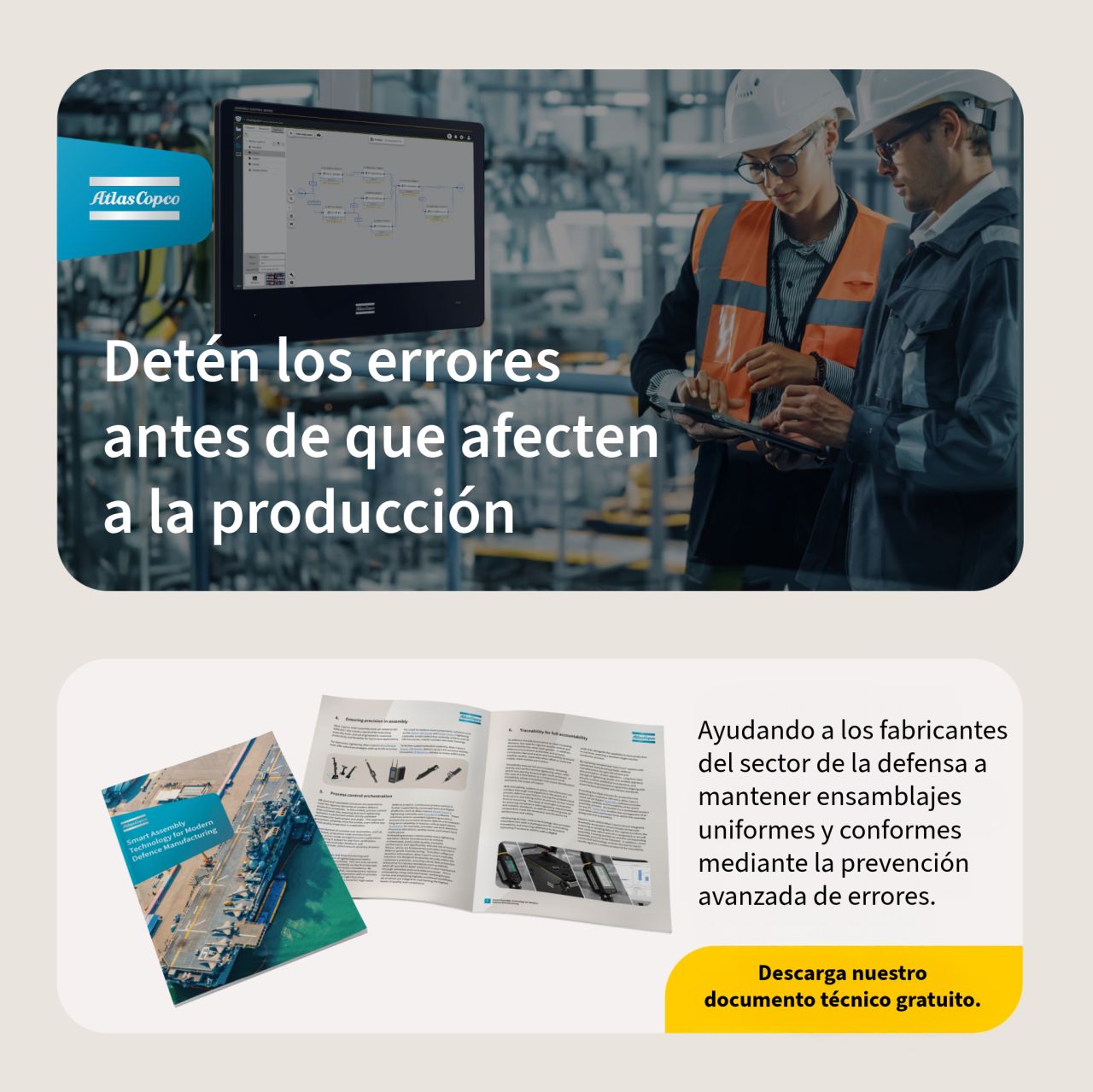 Atlas Copco ad