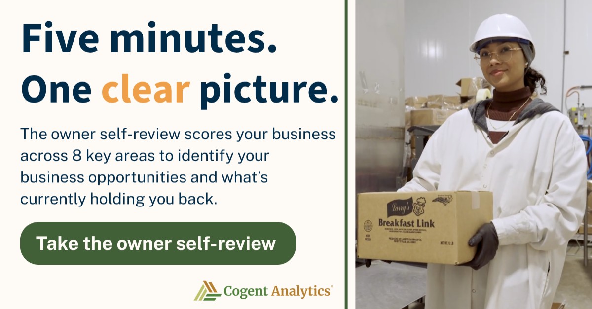 Cogent Analytics ad