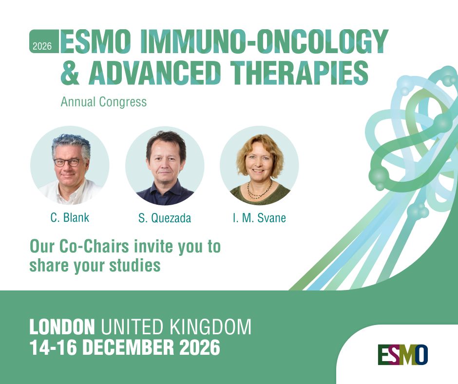 ESMO - European Society for Medical Oncology ad