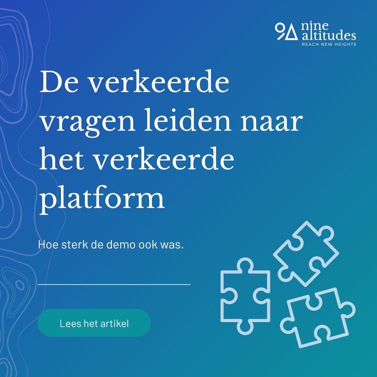 9altitudes Belgium ad