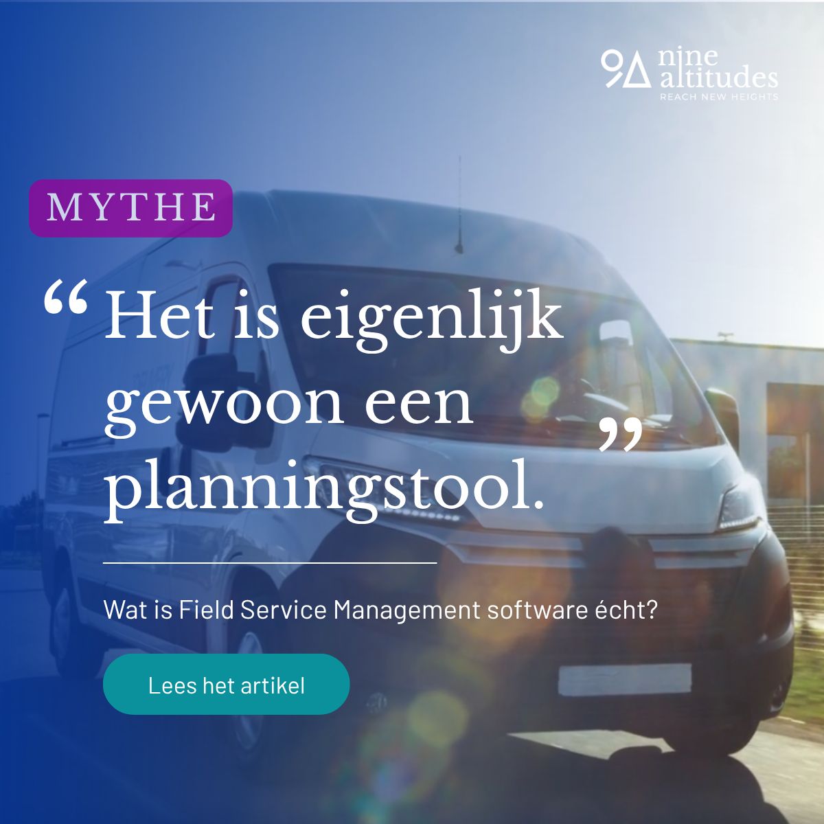 9altitudes Belgium ad