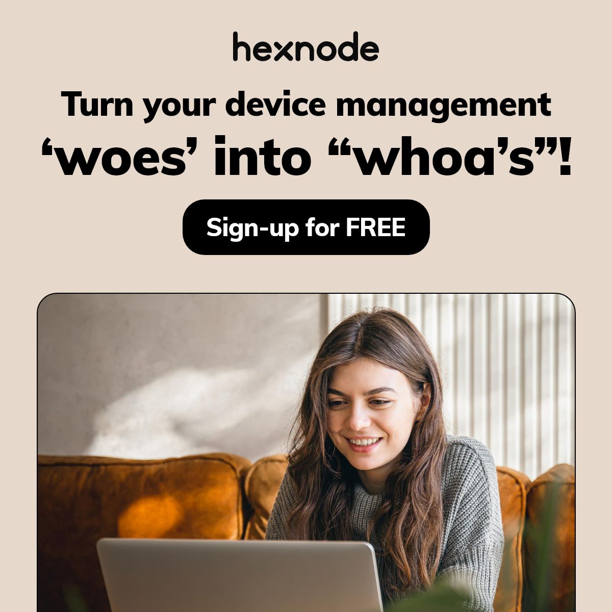 Hexnode ad