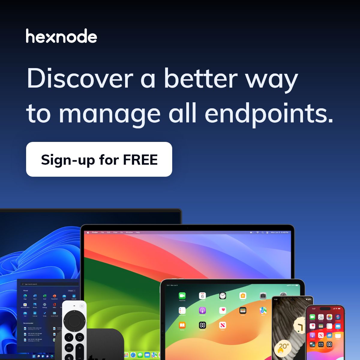 Hexnode ad