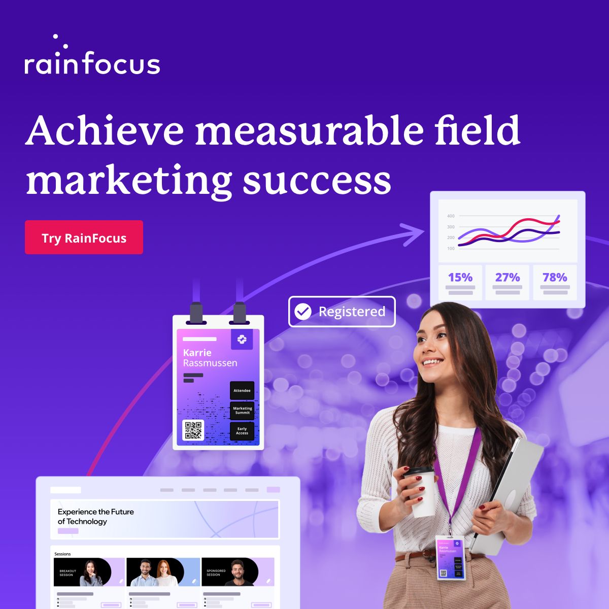 RainFocus ad
