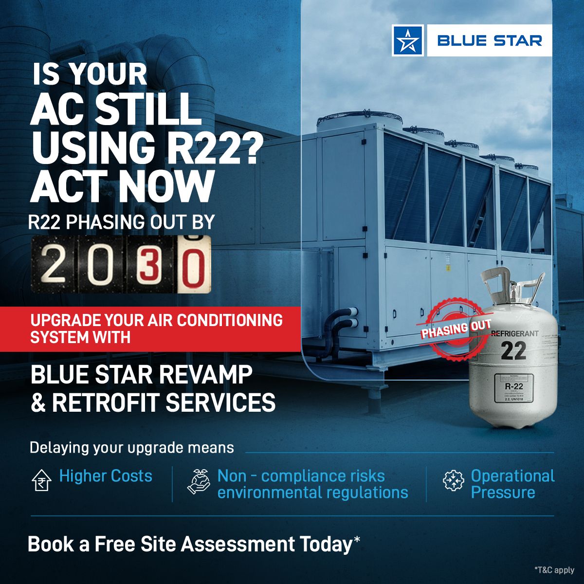 Blue Star Limited ad