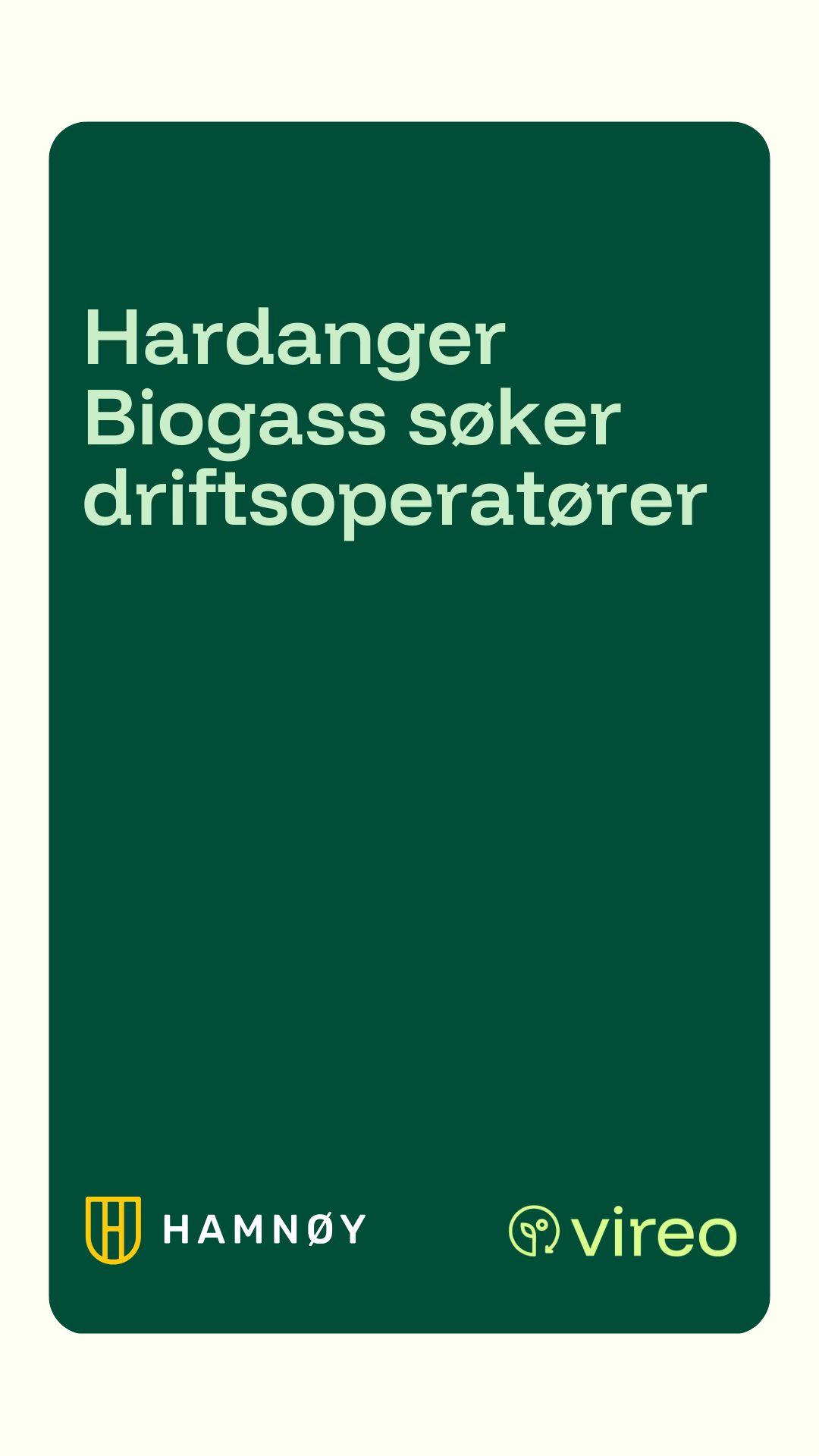 HAMNØY AS ad