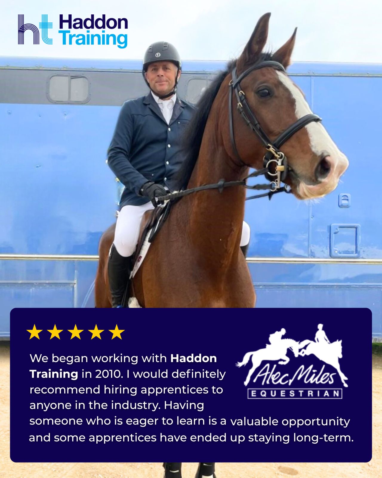 Haddon Training Ltd ad