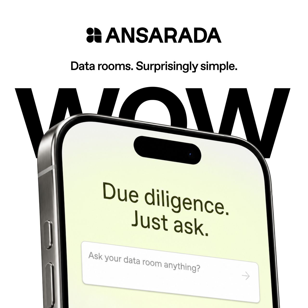 Ansarada ad