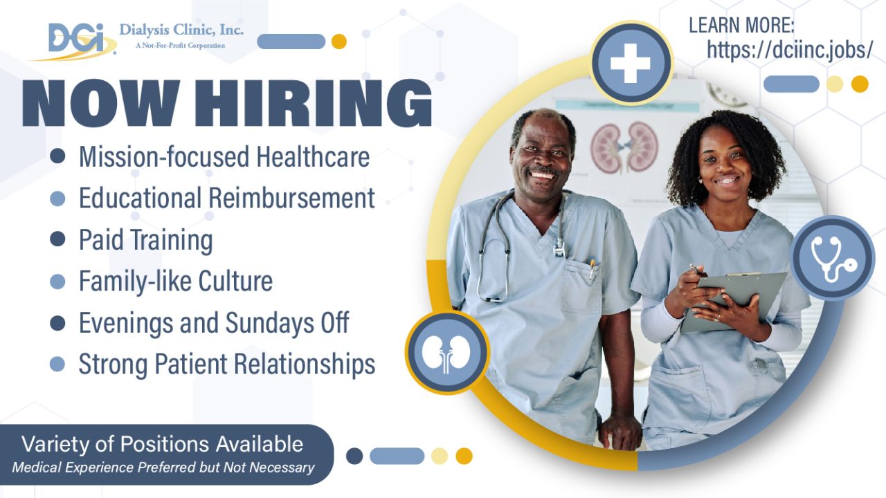 Dialysis Clinic, Inc. ad