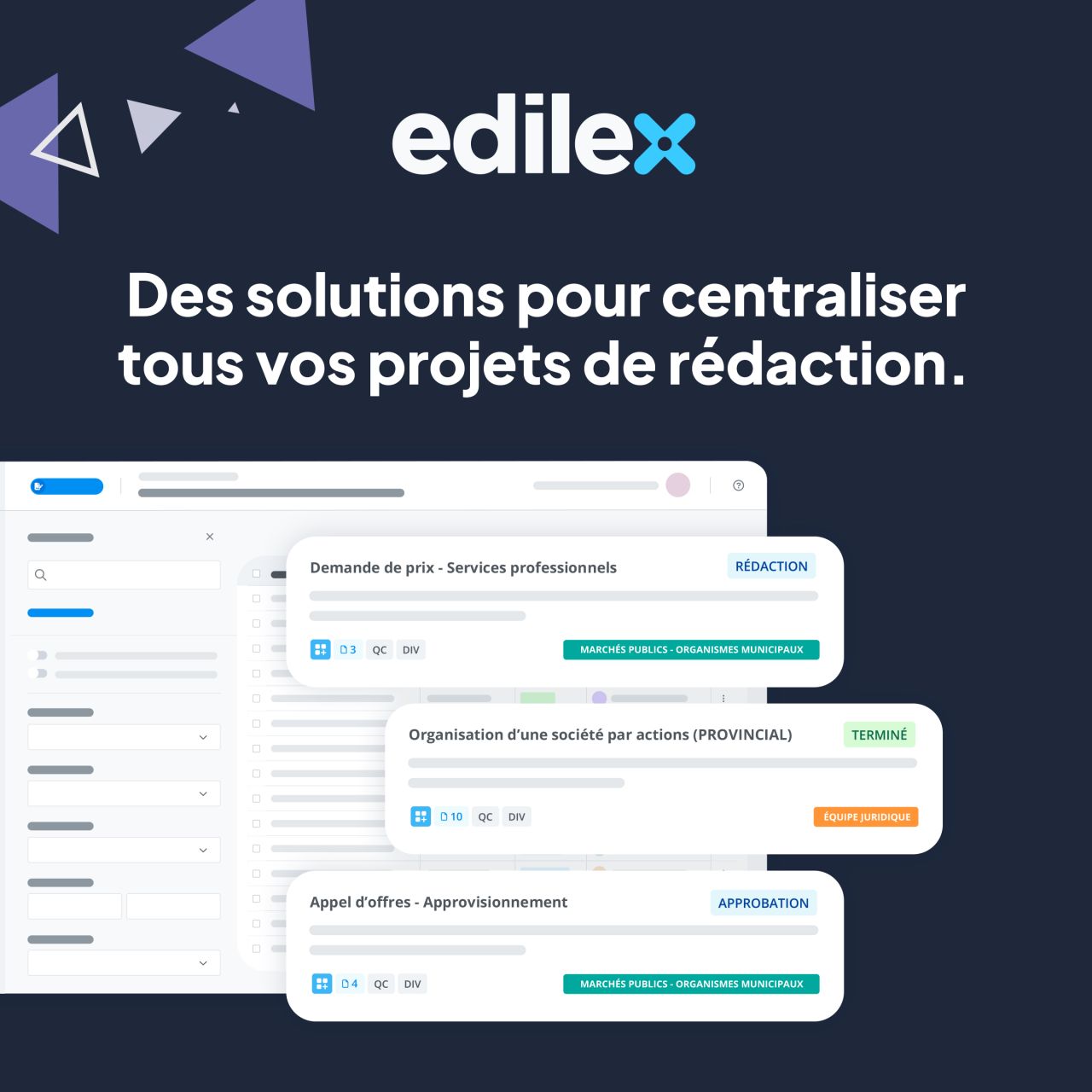 Edilex by SOVRA ad