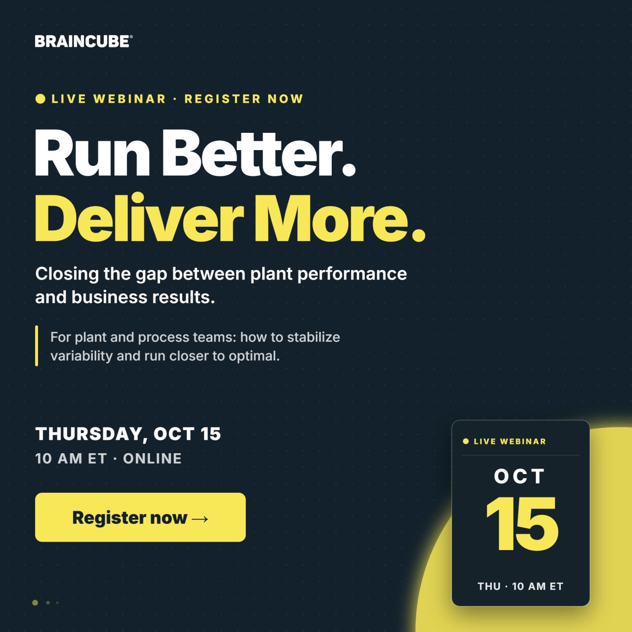 Braincube ad