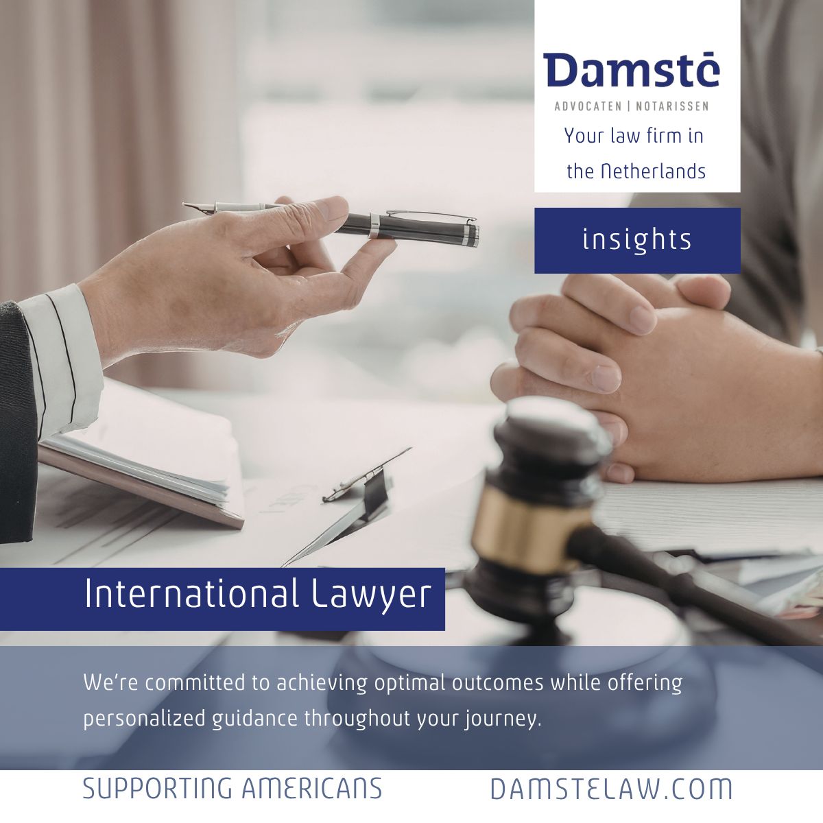 Damsté lawyers – civil law notaries ad