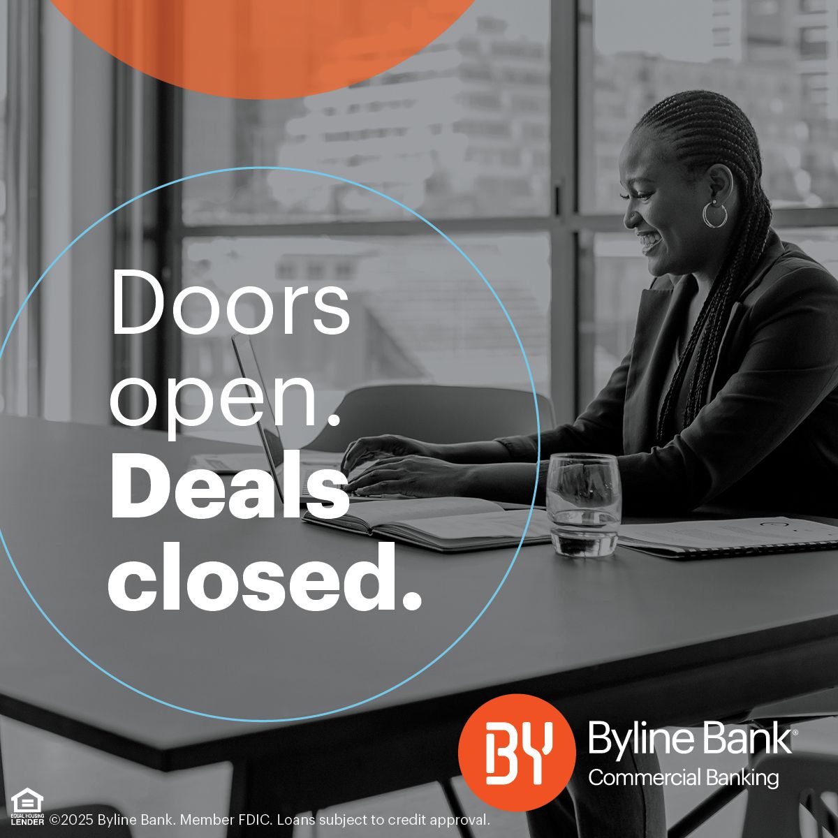 Byline Bank ad