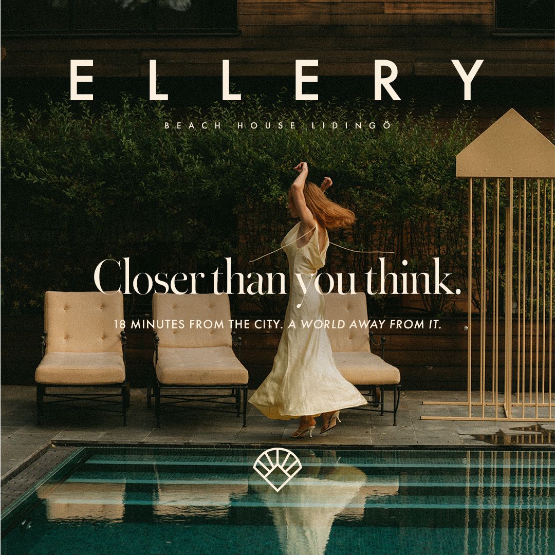 Ellery Beach House Stockholm ad