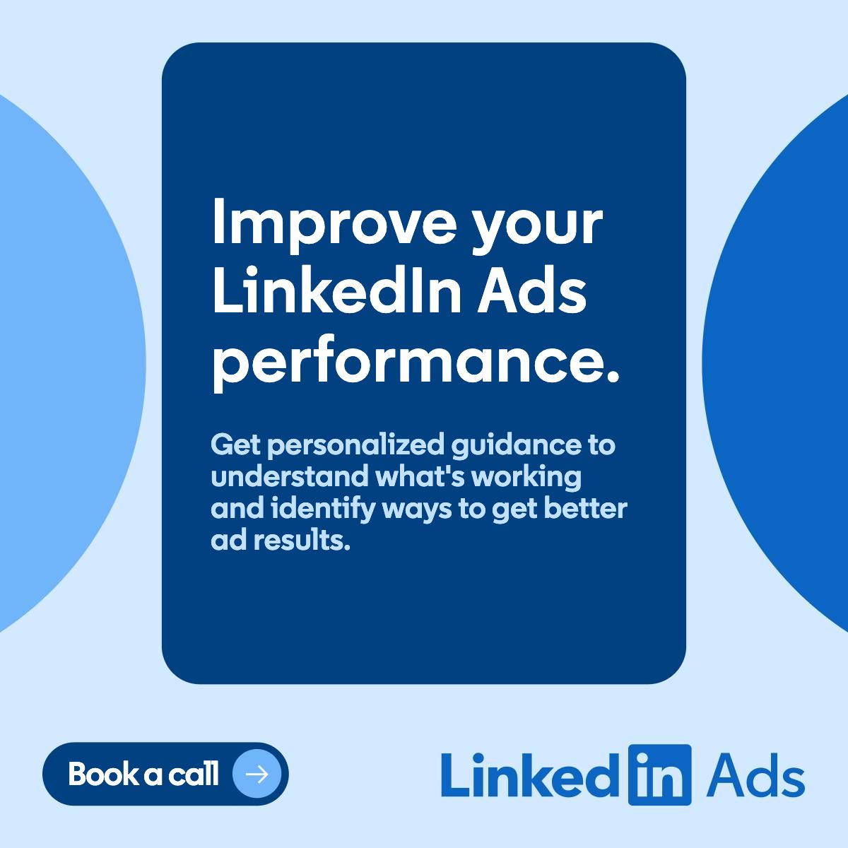 LinkedIn for Marketing ad