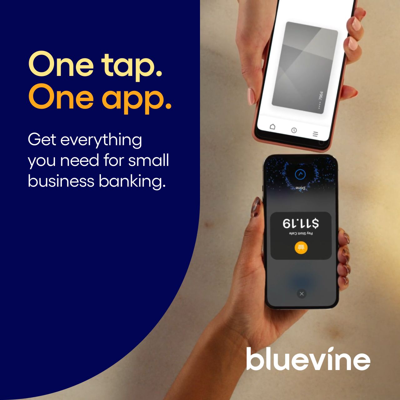 Bluevine ad