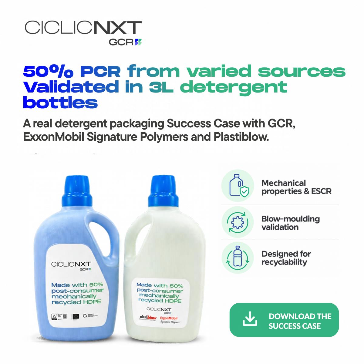 GCR Sustainable Plastic Solutions ad