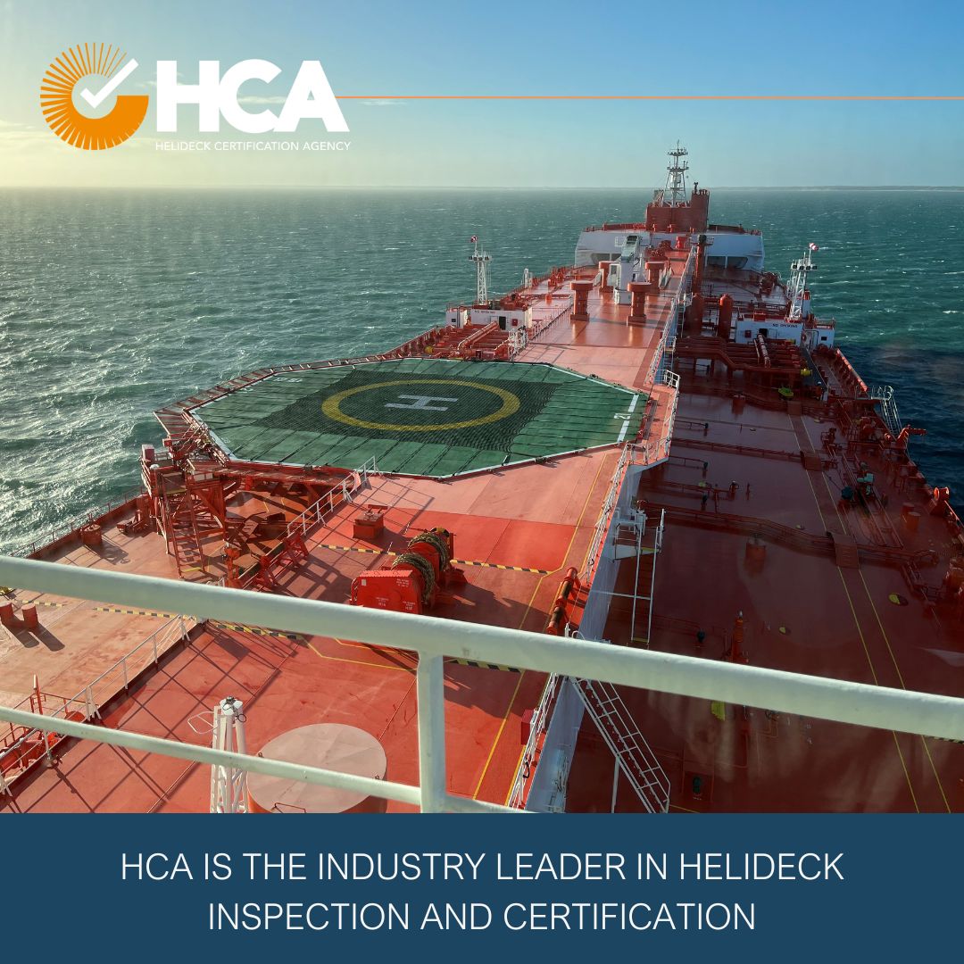 Helideck Certification Agency ad