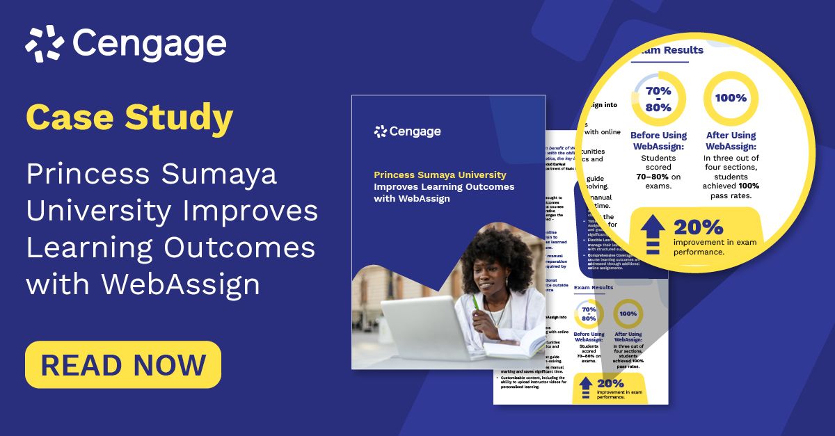 Cengage EMEA ad
