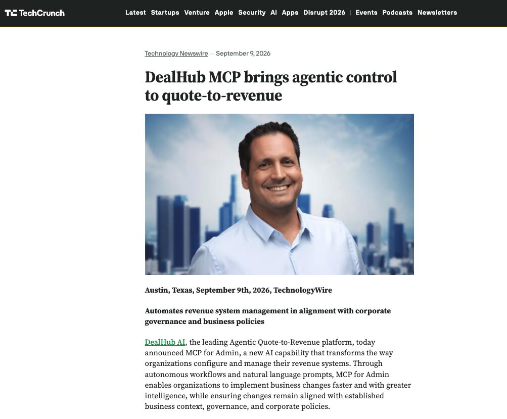 DealHub.ai ad