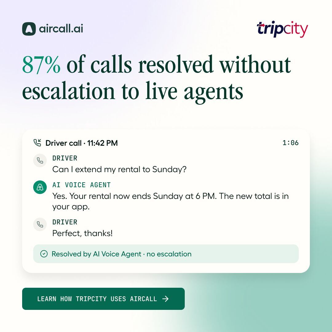 Aircall ad