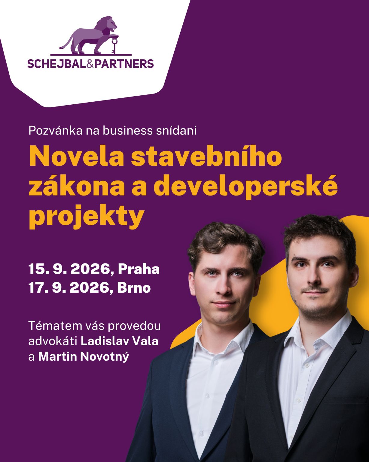 SCHEJBAL & PARTNERS, advokátní kancelář ad