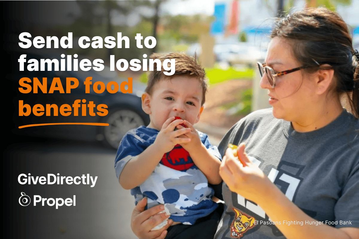 GiveDirectly ad