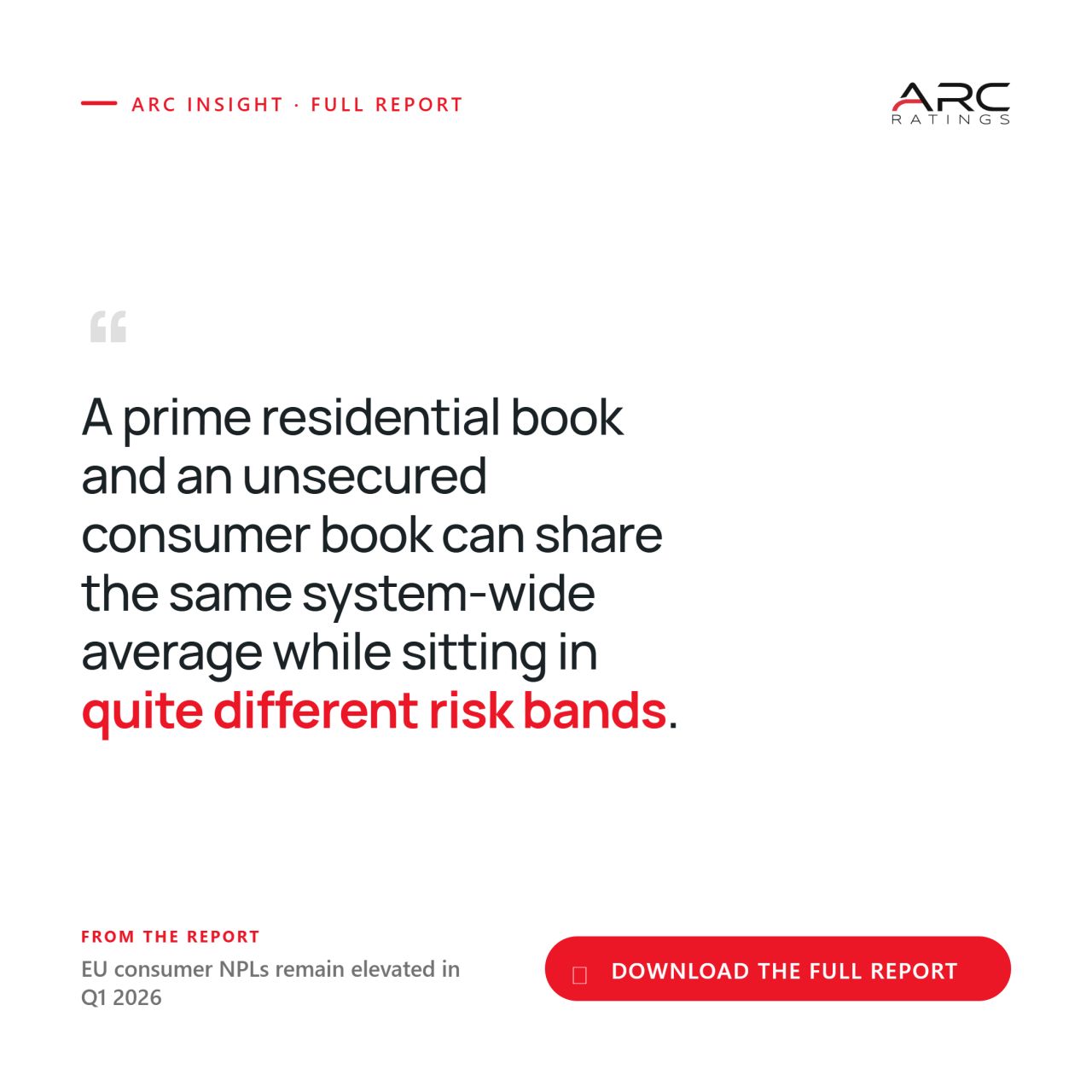 ARC Ratings ad