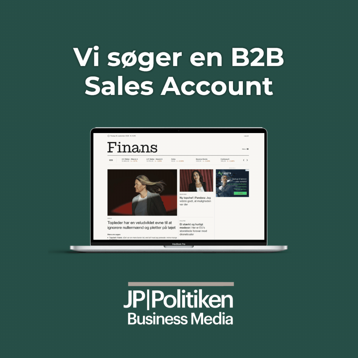 JP/Politiken Business Media ad