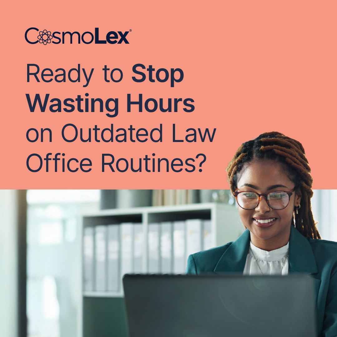 CosmoLex Legal Software ad