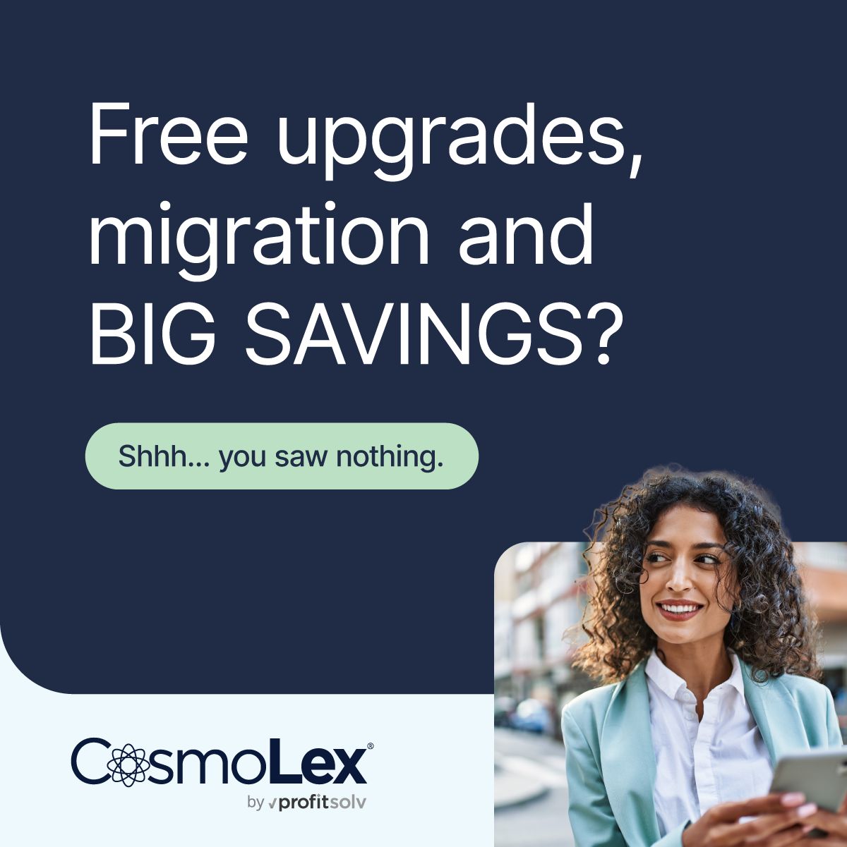 CosmoLex Legal Software ad