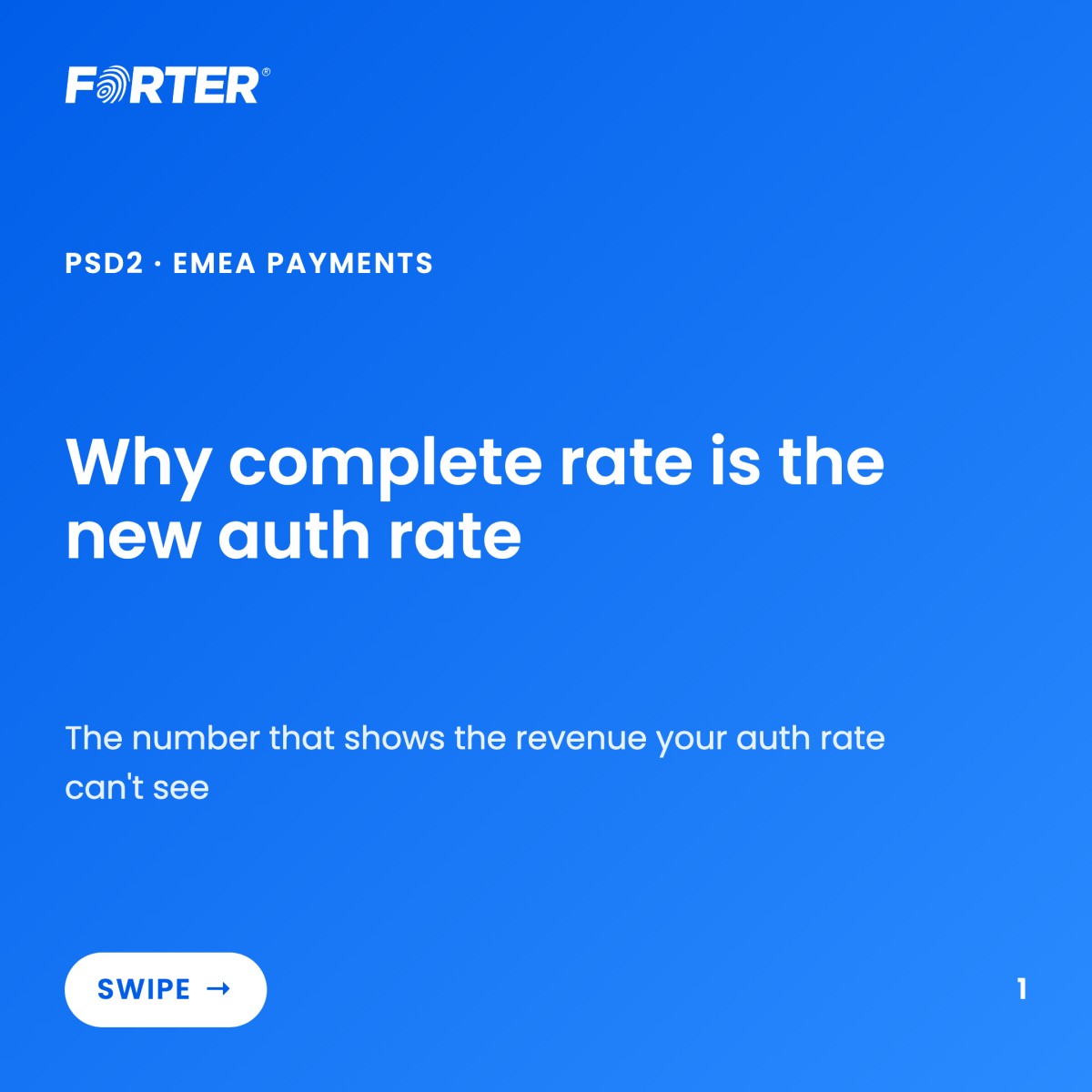 Forter ad