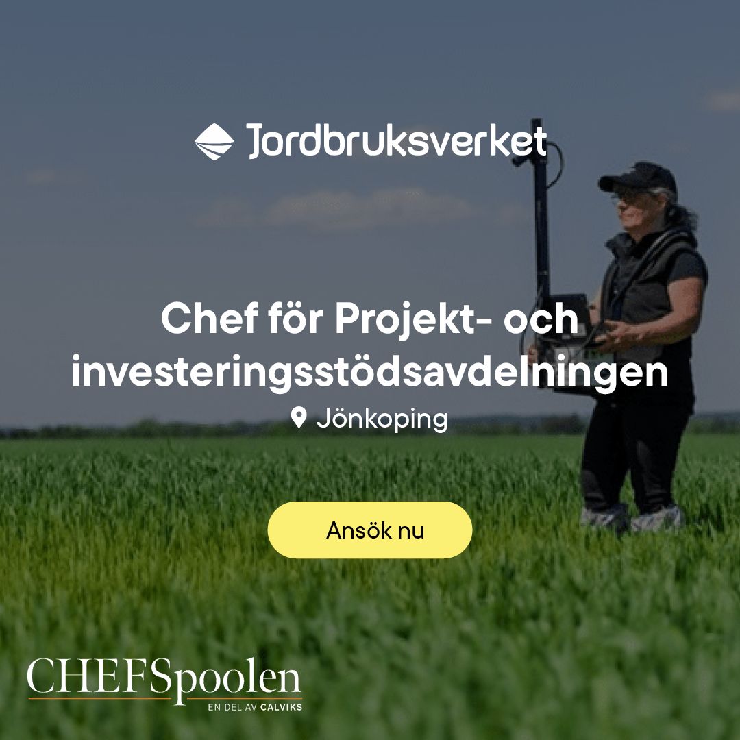 Chefspoolen i Sverige AB ad