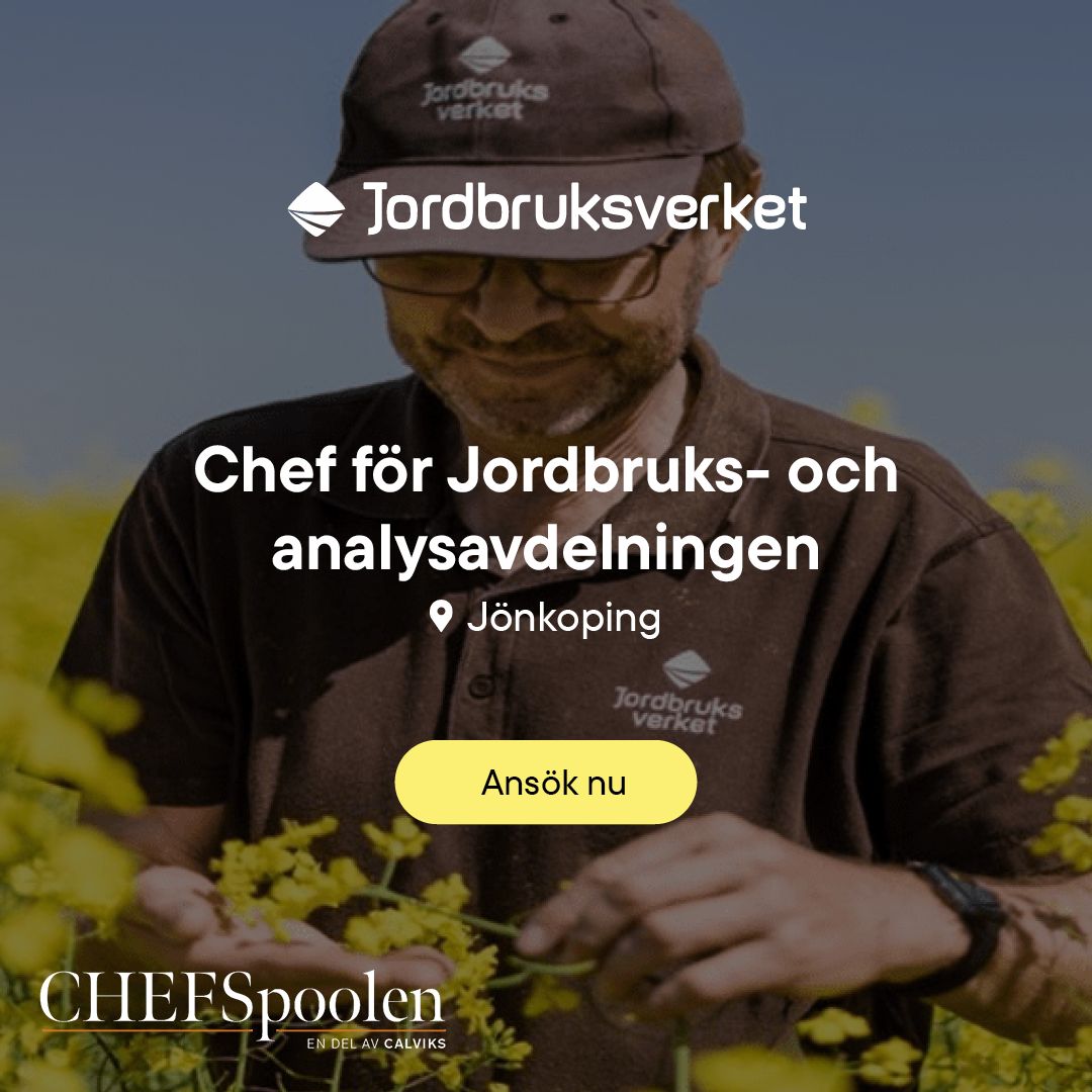 Chefspoolen i Sverige AB ad