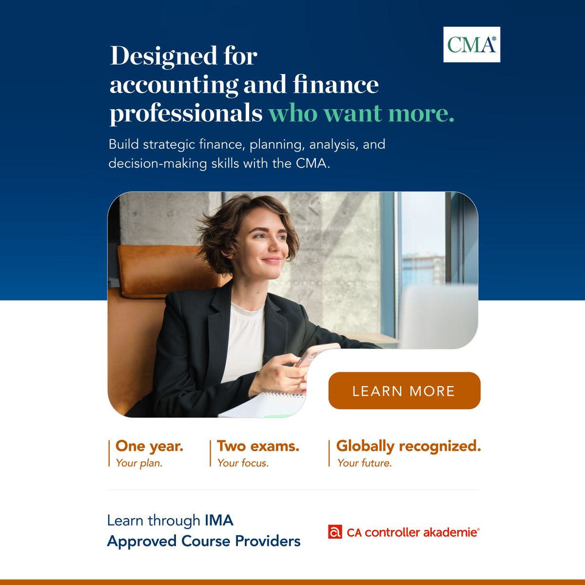 IMA | Institute of Management Accountants ad