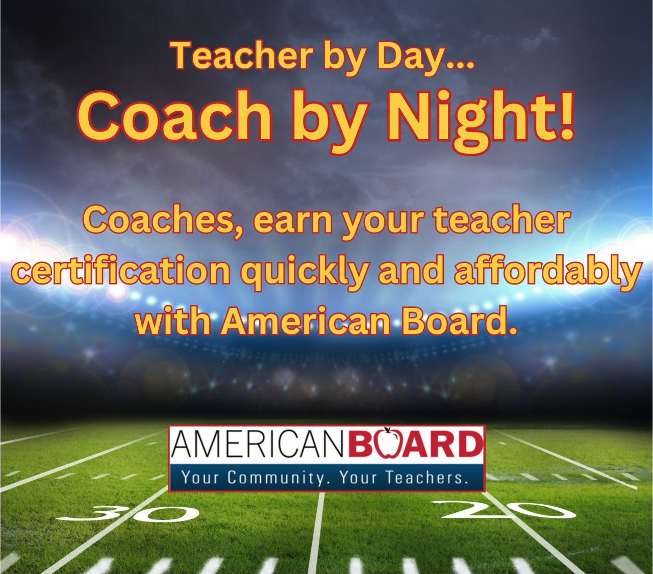 American Board for Certification of Teacher Excellence ad